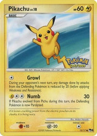 Pikachu (Pokemon Day 2009) (015/017) [POP Series 9] - Common