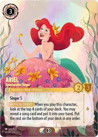 Ariel - Spectacular Singer (1) Holofoil - Disney Lorcana Promo Cards