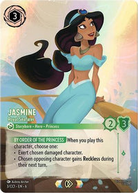 Jasmine - Royal Seafarer (3) Holofoil - Disney Lorcana Promo Cards