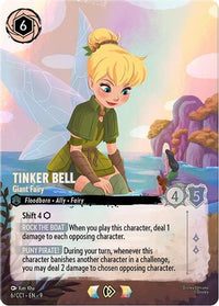 Tinker Bell - Giant Fairy (6/CC1) (6) Holofoil - Disney Lorcana Promo Cards