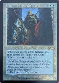 Darien, King of Kjeldor (Retro Frame) -  Foil (SLD-7135) - Secret Lair Drop Series