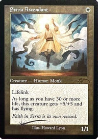 Serra Ascendant (Retro Frame) -  Foil (SLD-7145) - Secret Lair Drop Series