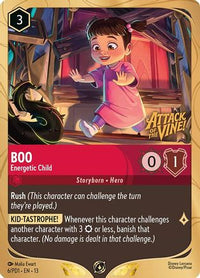 Boo - Energetic Child (6) Holofoil - Disney Lorcana Promo Cards