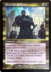 General's Enforcer (Retro Frame) -  Foil (SLD-7152) - Secret Lair Drop Series