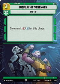 Display of Strength (Hyperspace) (400) - Ashes of the Empire