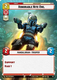 Honorable Nite Owl (Hyperspace) (418) - Ashes of the Empire