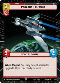 Pegasus Tri-Wing (Hyperspace) (435) - Ashes of the Empire