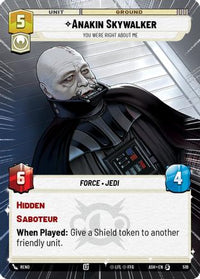 Anakin Skywalker - You Were Right About Me (Hyperspace) (519) - Ashes of the Empire