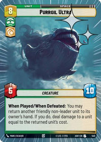 Purrgil Ultra (Hyperspace Foil) (540) - Ashes of the Empire Foil