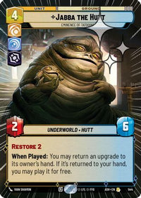 Jabba the Hutt - Eminence of Tatooine (Hyperspace Foil) (544) - Ashes of the Empire Foil