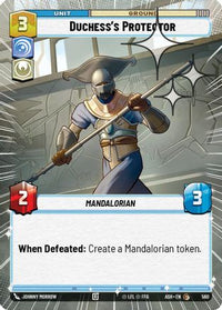 Duchess's Protector (Hyperspace Foil) (560) - Ashes of the Empire Foil
