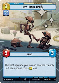 Pit Droid Team (Hyperspace Foil) (577) - Ashes of the Empire Foil