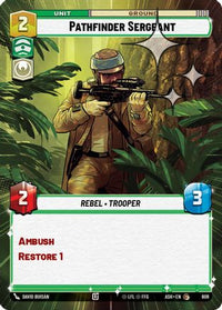 Pathfinder Sergeant (Hyperspace Foil) (608) - Ashes of the Empire Foil