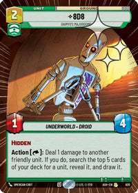 8D8 - Daimyo's Majordomo (Hyperspace Foil) (620) - Ashes of the Empire Foil