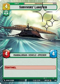 Survivors' Langskib (Hyperspace Foil) (628) - Ashes of the Empire Foil