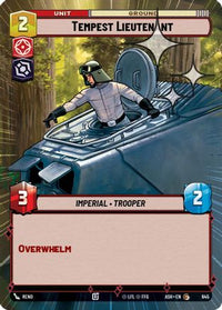 Tempest Lieutenant (Hyperspace Foil) (645) - Ashes of the Empire Foil