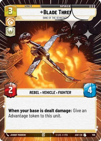 Blade Three - Bane of the Devastator (Hyperspace Foil) (706) - Ashes of the Empire Foil