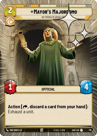 Mayor's Majordomo - No Problem Groveling (Hyperspace Foil) (719) - Ashes of the Empire Foil