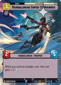 Mandalorian Super Commandos (Hyperspace Foil) (742) - Ashes of the Empire Foil
