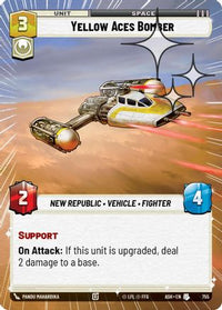 Yellow Aces Bomber (Hyperspace Foil) (755) - Ashes of the Empire Foil
