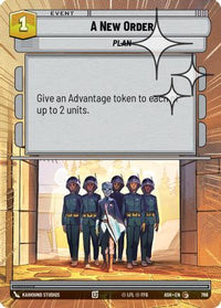 A New Order (Hyperspace Foil) (766) - Ashes of the Empire Foil