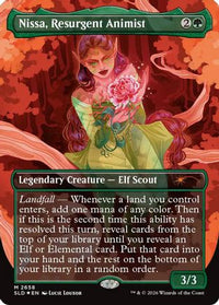 Nissa, Resurgent Animist -  Foil (SLD-2658) - Secret Lair Drop Series