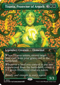 Titania, Protector of Argoth -  Foil (SLD-2662) - Secret Lair Drop Series