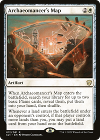 Archaeomancer's Map [Commander 2021]