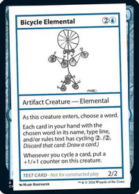 Bicycle Elemental -  (CMB1-) - Mystery Booster: Convention Edition Exclusives