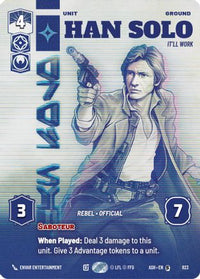 Han Solo - It'll Work (Prestige) (823) - Ashes of the Empire