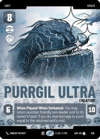 Purrgil Ultra (Prestige Foil) (836) - Ashes of the Empire Foil