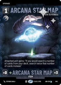 Arcana Star Map - Path to Peridea (Prestige Foil) (845) - Ashes of the Empire Foil