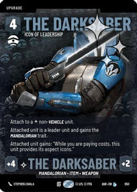 The Darksaber - Icon of Leadership (Prestige Foil) (850) - Ashes of the Empire Foil