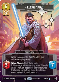 Elzar Mann - Haunted by a Vision (Prestige Foil) (876) - Ashes of the Empire Foil