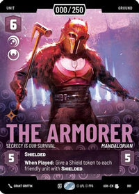 The Armorer - Secrecy is Our Survival (Serialized) (891) - Ashes of the Empire Foil
