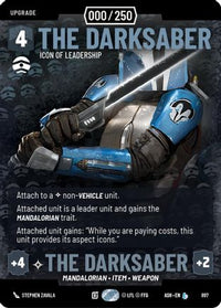 The Darksaber - Icon of Leadership (Serialized) (897) - Ashes of the Empire Foil