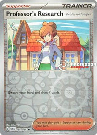 Professor's Research [Professor Juniper] (085/086) [Professor Program Promos] Reverse Holofoil - Promo