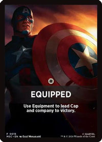 Equipped Theme Card -  (MSC-015) - Commander: Marvel Super Heroes