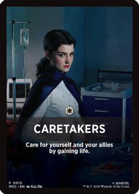 Caretakers Theme Card -  (MSC-013) - Commander: Marvel Super Heroes