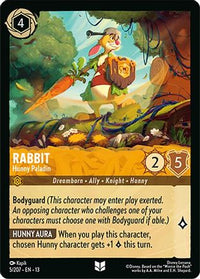 Rabbit - Hunny Paladin (5/204)  - Attack of the Vine