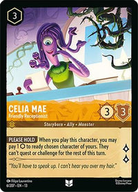 Celia Mae - Friendly Receptionist (6/204) Cold Foil - Attack of the Vine