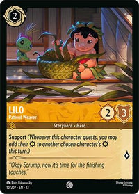 Lilo - Patient Weaver (10/204) Cold Foil - Attack of the Vine
