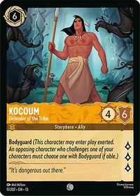 Kocoum - Defender of the Tribe (11/204) Cold Foil - Attack of the Vine
