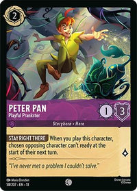 Peter Pan - Playful Prankster (58/204) Cold Foil - Attack of the Vine