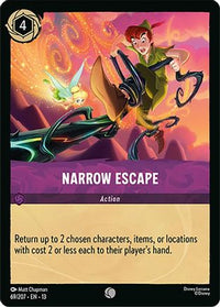 Narrow Escape (69/204) Cold Foil - Attack of the Vine