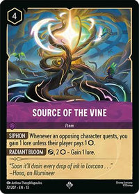 Source of the Vine (72/204) Cold Foil - Attack of the Vine