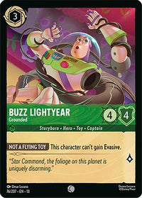 Buzz Lightyear - Grounded (76/204) Cold Foil - Attack of the Vine