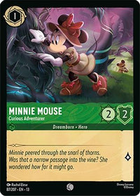 Minnie Mouse - Curious Adventurer (87/204)  - Attack of the Vine