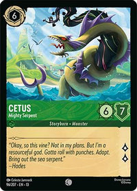 Cetus - Mighty Serpent (96/204) Cold Foil - Attack of the Vine