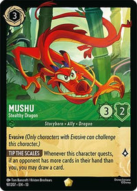 Mushu - Stealthy Dragon (97/204)  - Attack of the Vine